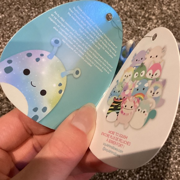 Squishmallows Zinx Clip on - Picture 3 of 3